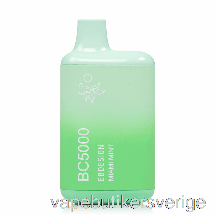 Vape Sverige Bc5000 Engångs Miami Mint